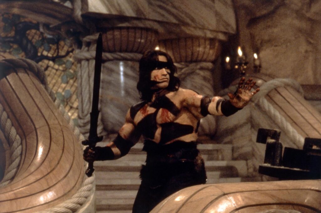 Arnold Schwarzenegger in Conan the Barbarian (1982)