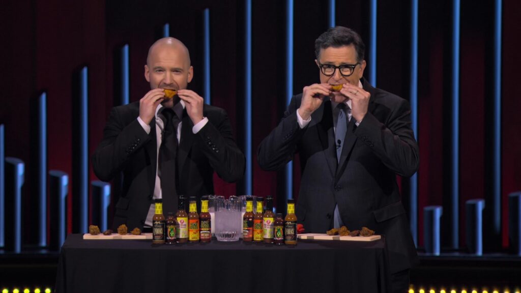 Stephen Colbert and Sean Evans in Conan O'Brien: The Kennedy Center Mark Twain Prize for American Humor (2025)