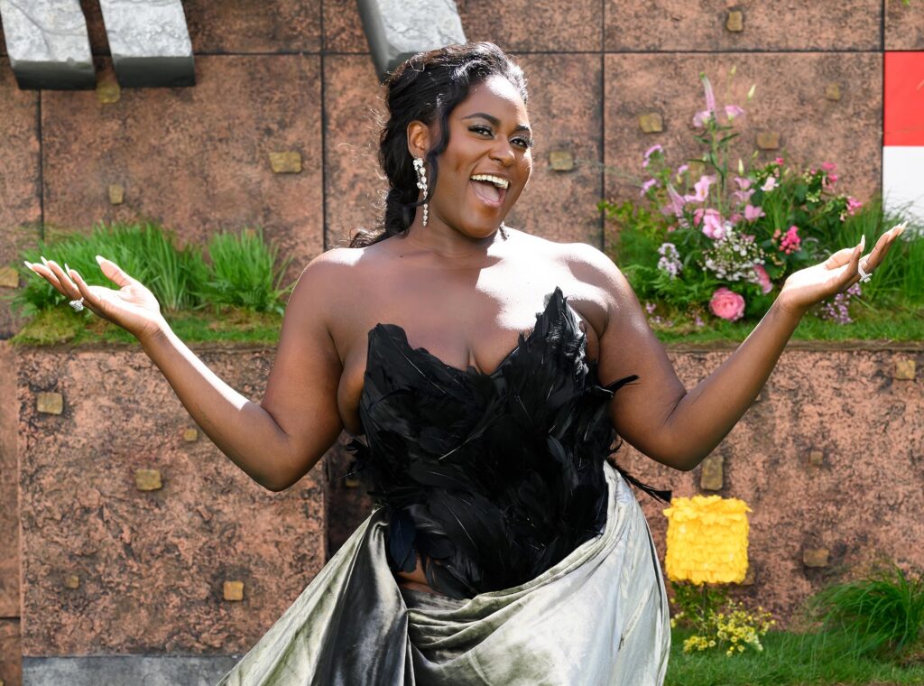 Danielle Brooks at an event for A Minecraft Movie (2025)