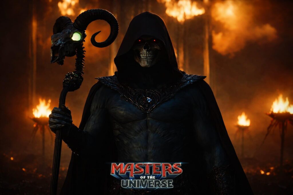 Jared Leto and Hafþór Júlíus Björnsson in Masters of the Universe (2026)