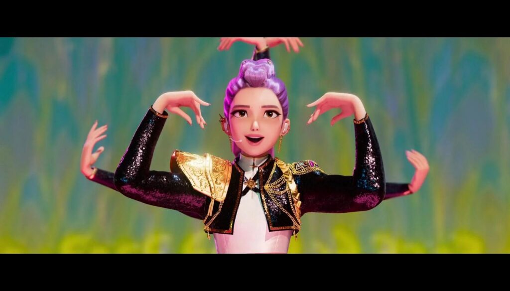 EJAE and Arden Cho in KPop Demon Hunters (2025)
