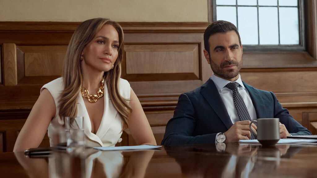 Jennifer Lopez and Brett Goldstein in Office Romance (2026)