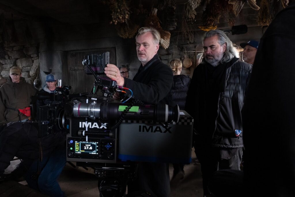Christopher Nolan and Hoyte van Hoytema in The Odyssey (2026)
