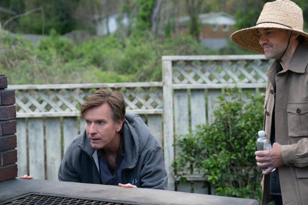 Ewan McGregor and David Robert Mitchell in The End of Oak Street (2026)