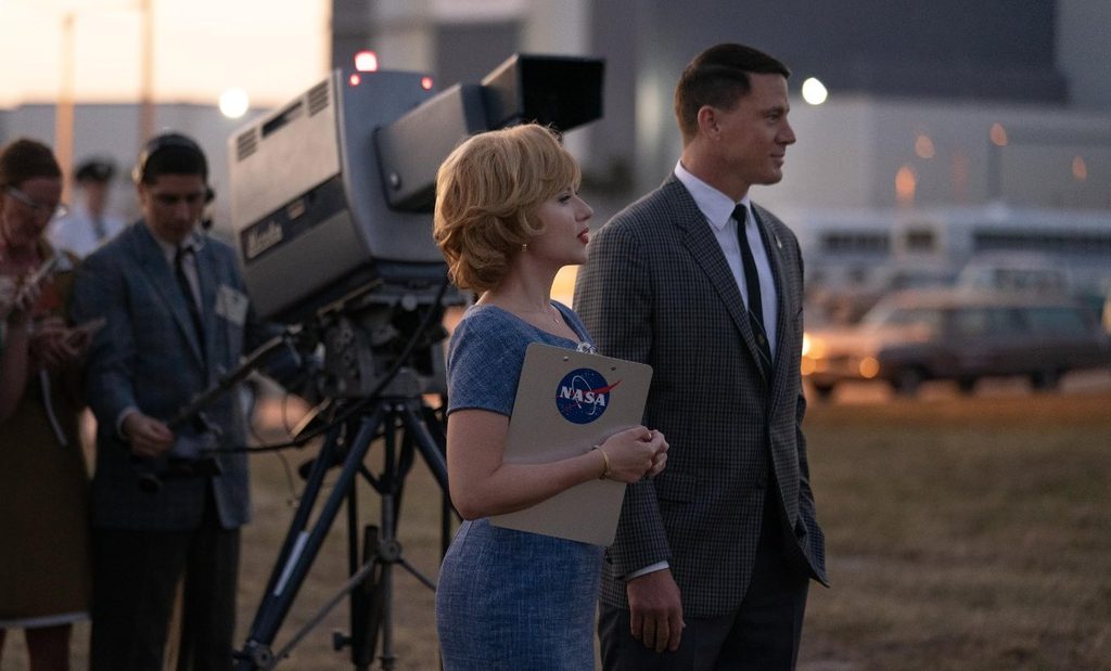 Scarlett Johansson and Channing Tatum in Fly Me to the Moon (2024)