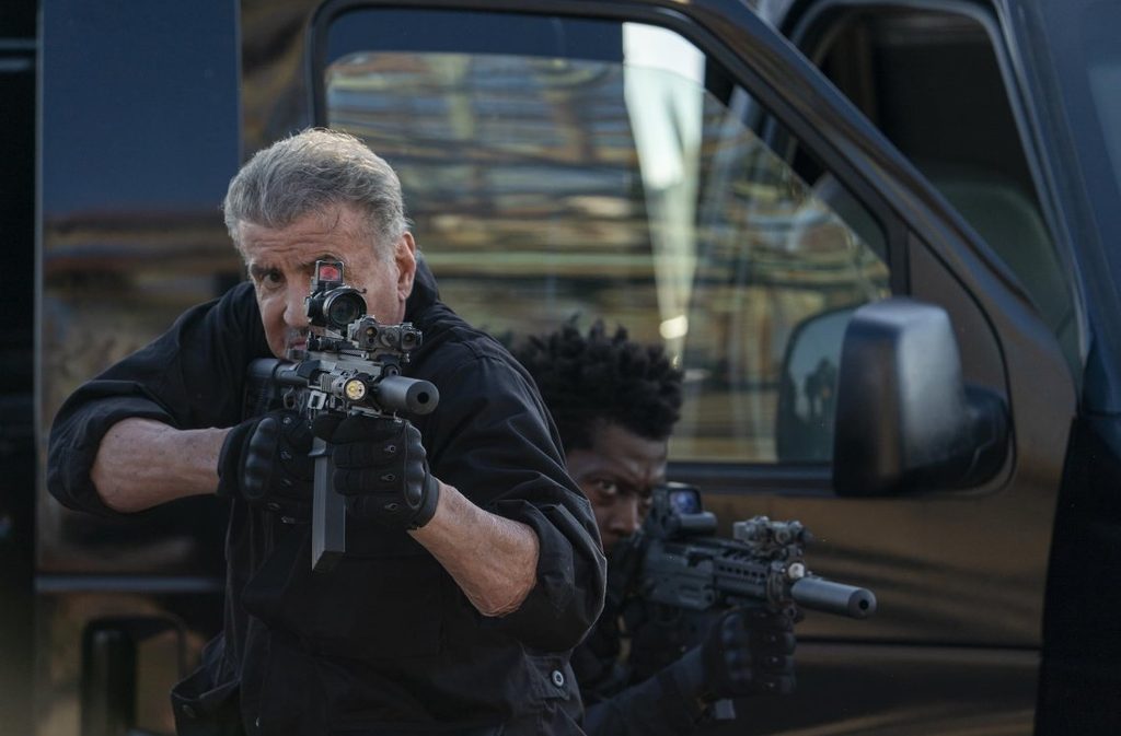 Sylvester Stallone in Armor (2024)
