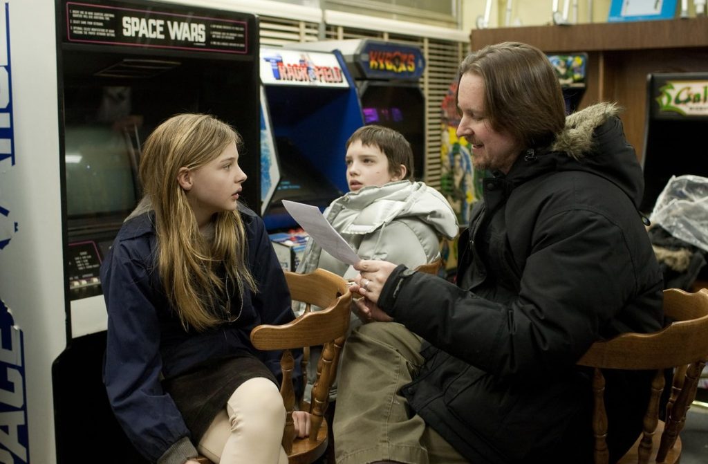 Matt Reeves, Chloë Grace Moretz, and Kodi Smit-McPhee in Let Me In (2010)