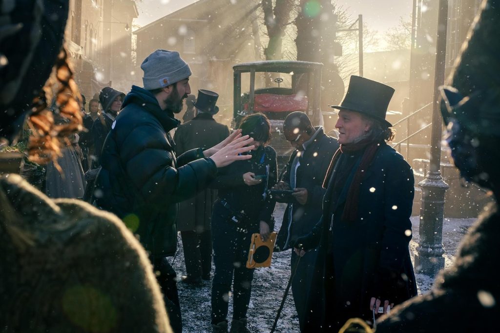 Johnny Depp and Ti West in Ebenezer (2026)