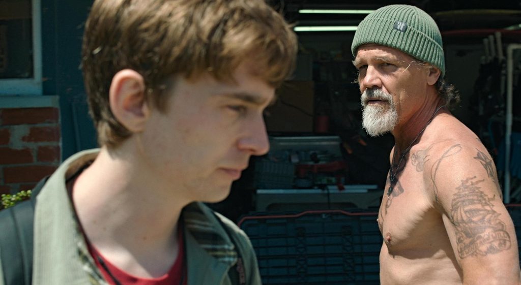 Josh Brolin and Austin Abrams in Whalefall (2026)
