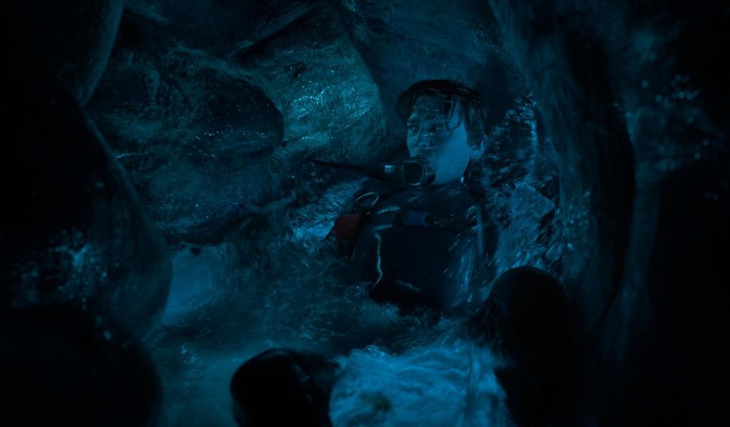 Jay Gardiner and Austin Abrams in Whalefall (2026)